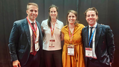 Sports Summit.En la imagen, la directora general de Actividad F�sica y Deporte, Manuela Ena, junto a los representantes de otras comunidades y ciudades aut�nomas participantes en la mesa redonda.