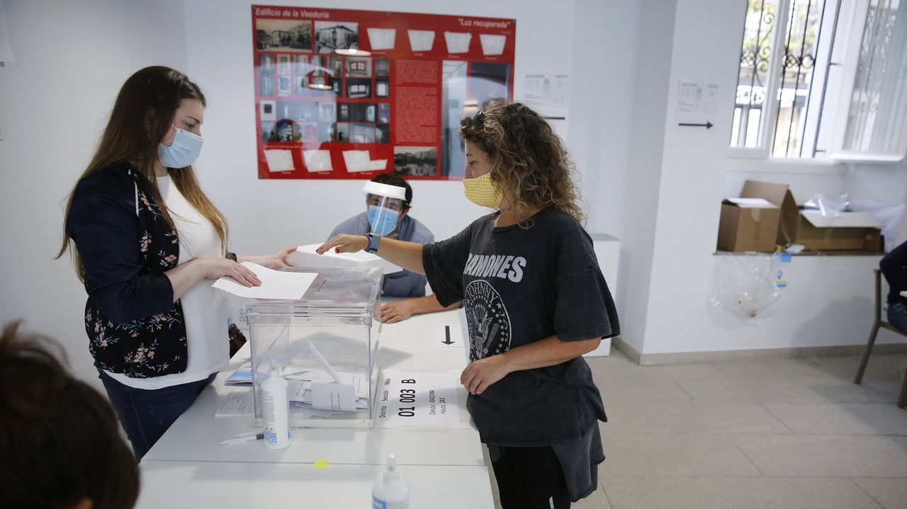 Imagen de las pasadas elecciones municipales en A Coru�a