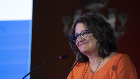 Mnica Oltra, videpresidenta y consejera de Polticas Inclusivas de la Generalitat valenciana