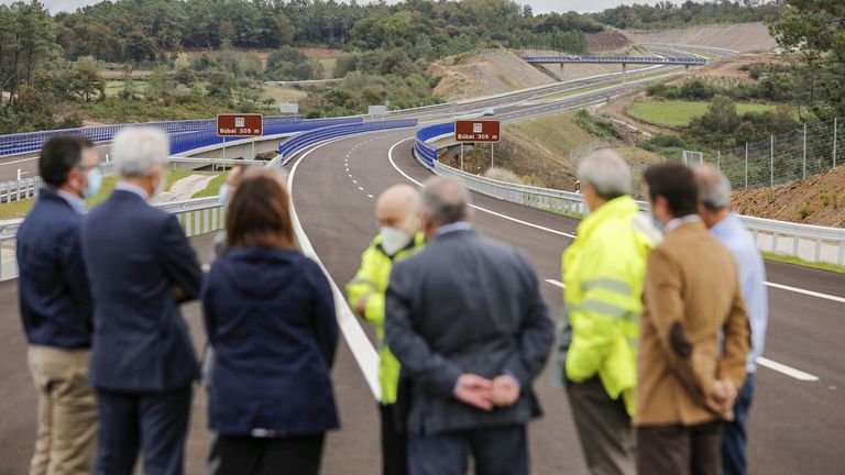 Tramo de la autovía A-56 abierto en el otoño del 2020