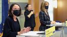 La portavoz del Ejecutivo asturiano, Melania Álvarez
