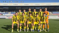 Alineaci�n del Vetusta ante el UD Ourense