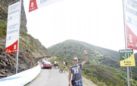 La ltima subida de la Vuelta al Pan de Zarco, en el 2014, fue un tremendo xito de pblico. 