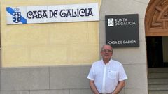 Juan Serrano busca que la Casa de Galicia sea un punto de encuentro «da galeguidade»