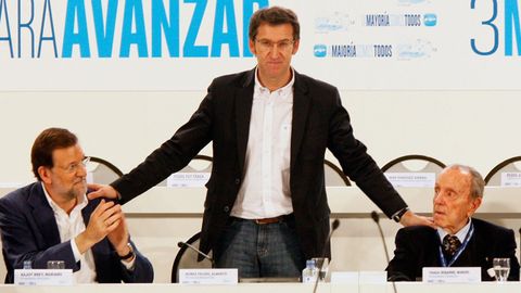 De producirse finalmente la elección de Alberto Núñez Feijoo como presidente nacional del PP, el jefe del Ejecutivo autonómico se convertiría en el tercer líder gallego de la formación conservadora