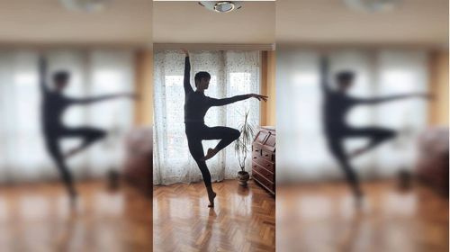 �Si uno tiene 30 Grand Slam, pero ning�n amigo, va a tener un futuro infeliz�.Samuel, durante un ensayo en el sal�n de su casa en Lugo