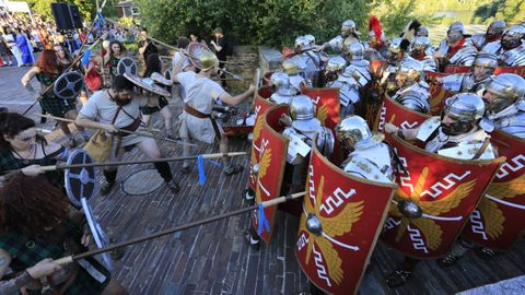 Los castrexos defenderán la llegada de los romanos en el puente romano