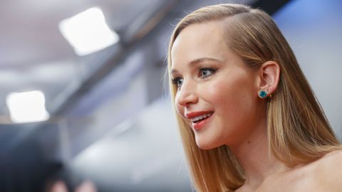Jennifer Lawrence (Kentucky, 1990), a few days ago in Madrid.
