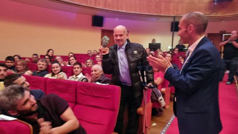 Mención especial para el trabajador del área de Cultura Segundo Rosende