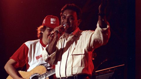 Fiesta en la sala Scala de Río de Janeiro.