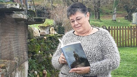 Marisa Castro coa sa novela