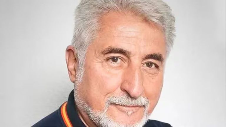 Ángel Herrero en 2006, momento en el que fue concursante de «Supervivientes».