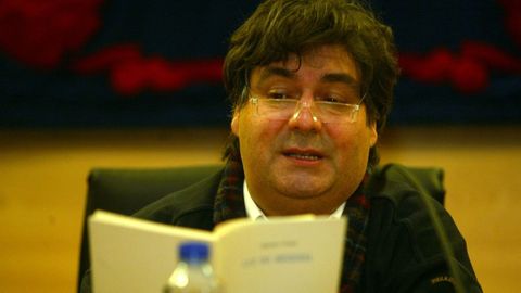 El escritor Ramiro Fonte