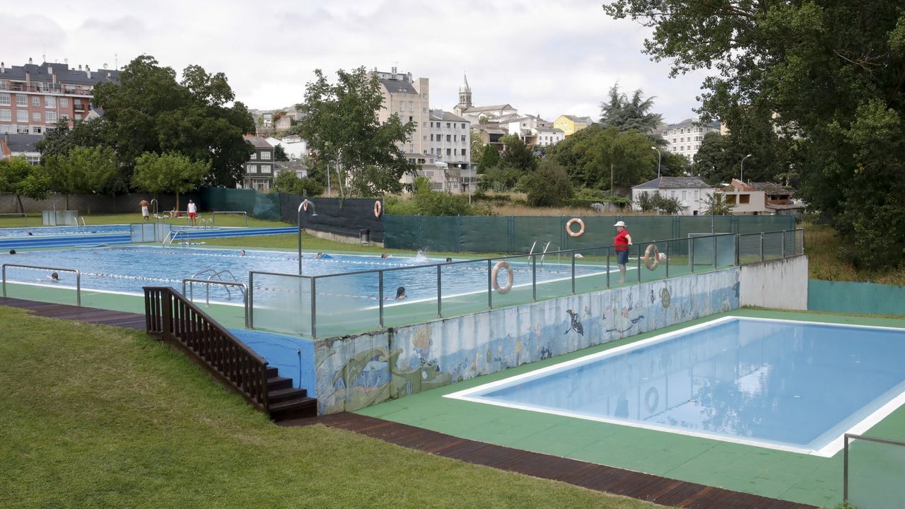 Piscinas exteriores de Sarria