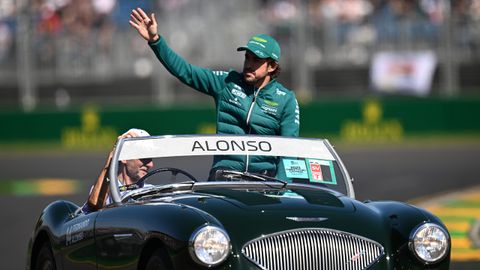 Fernando Alonso.Fernando Alonso, piloto de Aston Martin