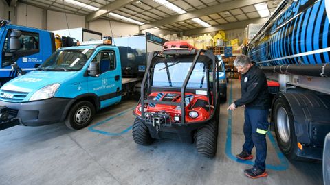 Un vehículo anfibio empleado en rescates e inundaciones