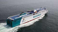 Un ferry de Baleària