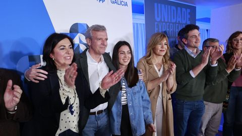 Alfonso Rueda, en el acto de apertura de la campaa electoral del PPdeG en Lugo