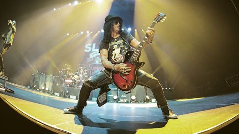 El guitarrista Slash en un concierto en el Wizink Center