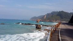 Playa del Aguilar, en Muros de Nal�n