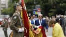 Jura de bandera para personal civil en la Alameda de Vigo