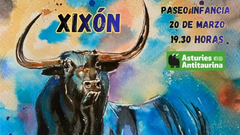 Cartel de la protesta de este viernes en Gij�n.