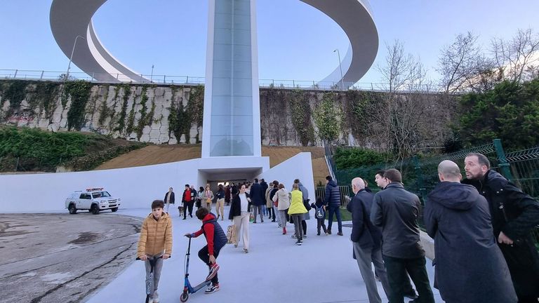 Vigo inicia la obra de la rampa mecánica de acceso al ascensor Halo