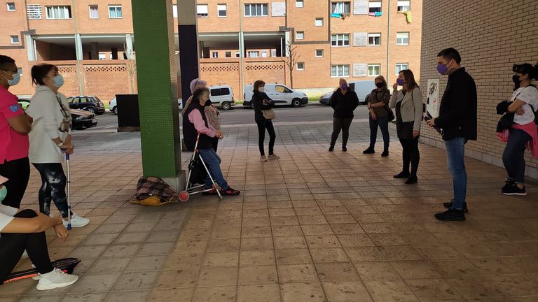 Vecinos de la AVN de La Corredoria