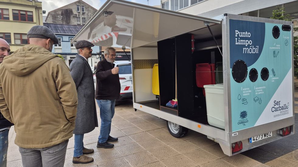 El beln hecho a mano y ecolgico hecho por unas vecinas en Porto, Pontecesures.El centro cultiva una huerta comunitaria.