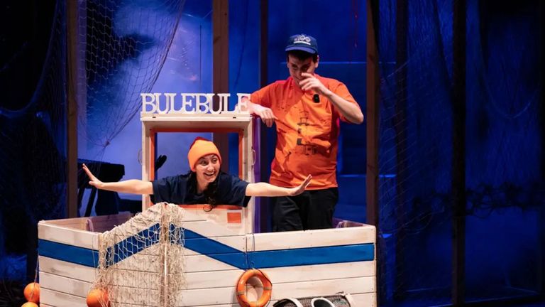 Domingos do Principal pon en escena «Bulebule» en Pontevedra