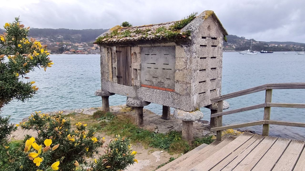 H�rreos de Galicia.Ilustraci�n del edificio Bradbury.