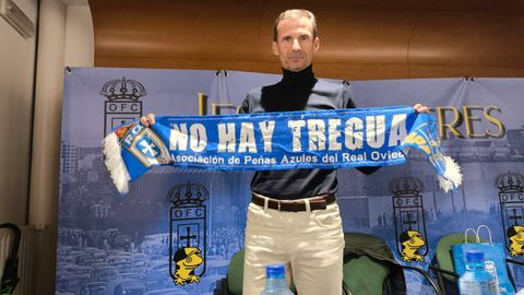 Jos� �ngel Ziganda, en el acto de Les Sacaveres