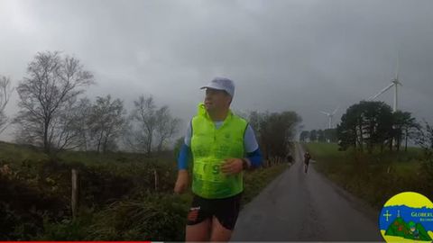 Captura del v�deo de la carrera trail Vientos de Penaus�n