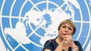 La alta comisionada para los Derechos Humanos de la ONU Michelle Bachelet.