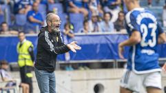 �lvaro Cervera, durante el Oviedo-Racing de Ferrol