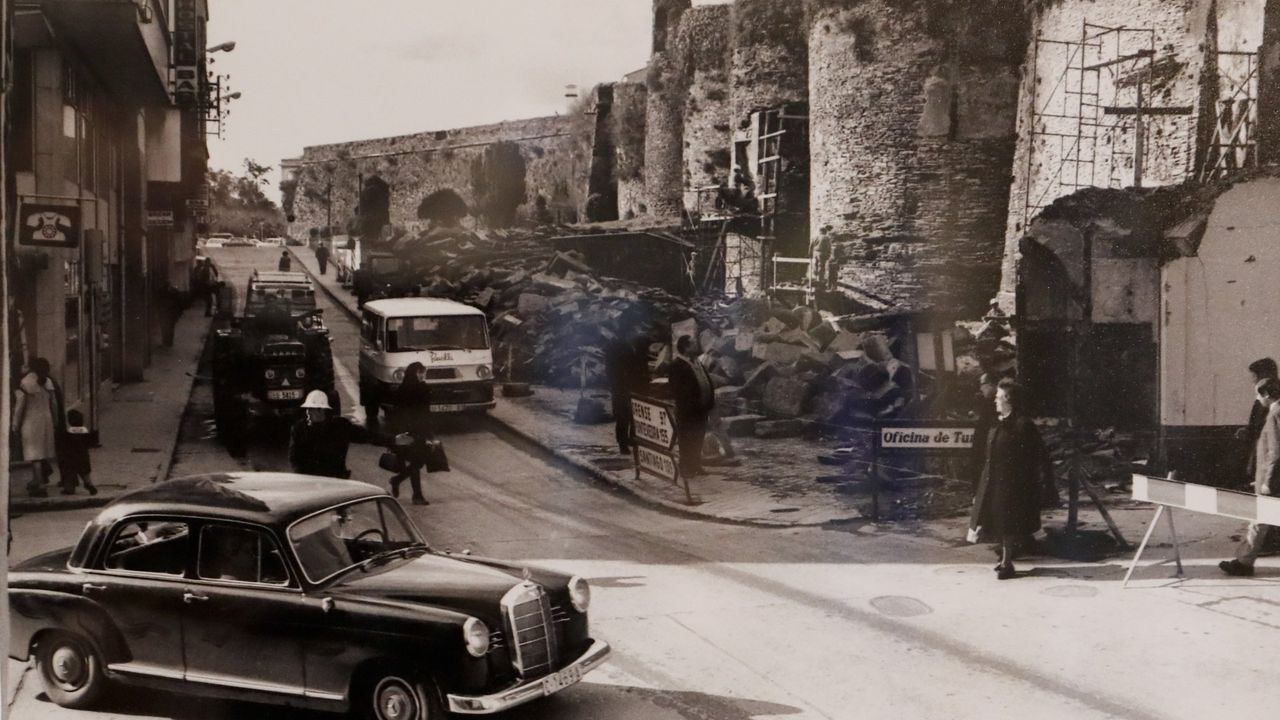 LBUM: Los efectos de la tormenta del cuatro de mayo.Fotografa da operacin Muralla Limpa, en 1972