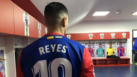 Reyes militaba actualmente en el Extremadura, al que lleg en febrero para reforzar al club en su pelea por la permanencia en Segunda