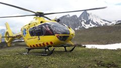 El helicóptero medicalizado del SEPA