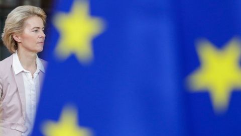 Ursula Von der Leyen, presidenta de la Comisión Europea