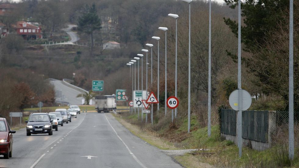 Uno de los accesos a la capitalidad de O Savi�ao desde el corredor