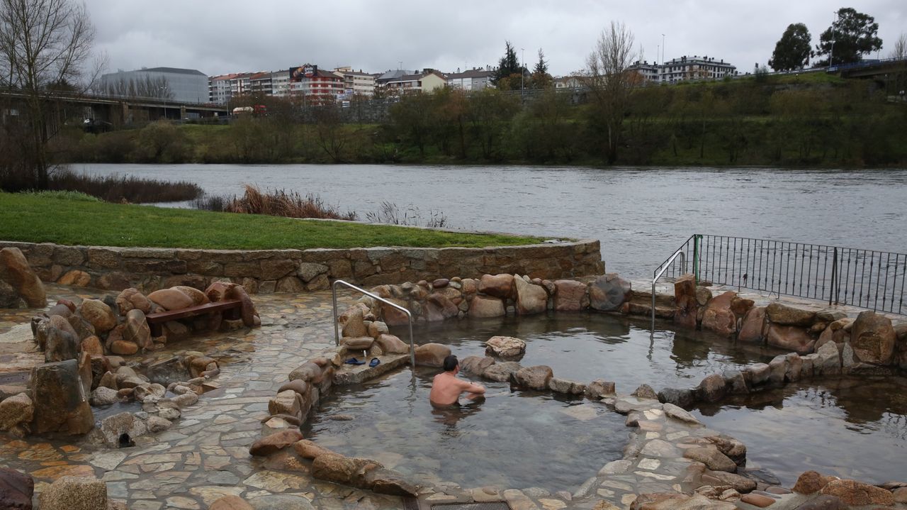 Las grandes excavaciones arqueolgicas lucenses, en imgenes.Termas de Ourense.