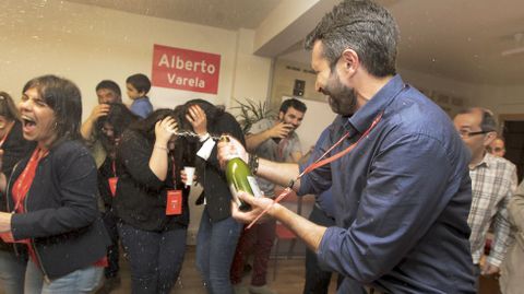 Celebracin en el PSOE de Vilagarca. 