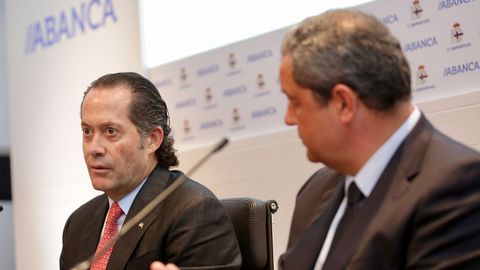 Tino Fernández logró también unacuerdo con Abanca en junio del 2017 para poder refinanciar la deuda del club. 