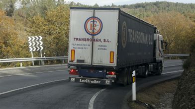 Las curvas de Guntín. Uno de los tramos más lamentables que existen hoy en día en la red viaria nacional en la provincia de Lugo. La limitación a 60 por hora incluso se queda corta, porque hay curvas donde es mejor no superar los 40.