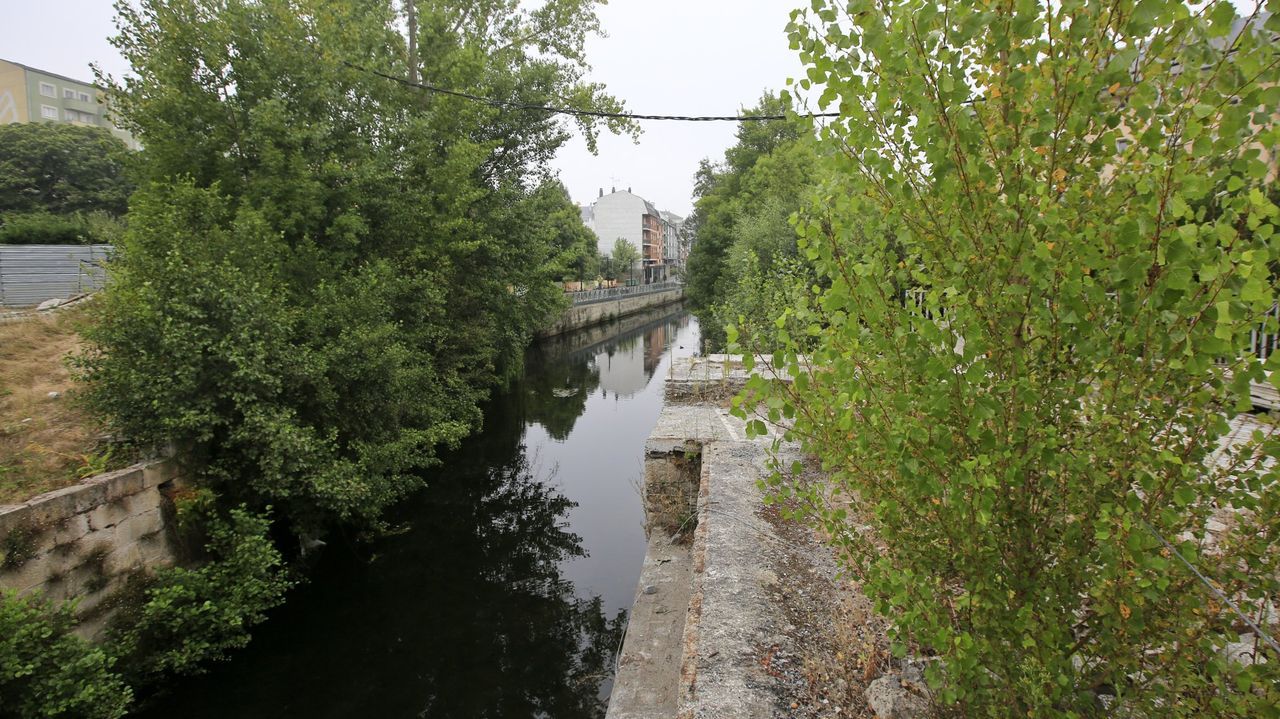 El puente, ubicado en el ro Sarria, era el itinerario del Camino de Santiago