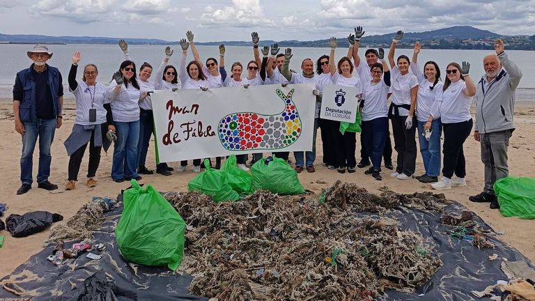 La playa de Gandarío, en Bergondo, supera en un 35 % el límite europeo de contaminación