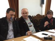 El edil nacionalista se puso la pegatina en la boca cuando no le dejaron hablar