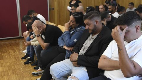 22 acusados se presentaron en el juicio.