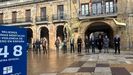 Minuto de silencio en Oviedo por las víctimas de la violencia machista
