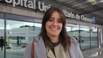 Anxela Soto, enfermera en Ourense
